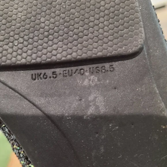 Glitter Loafer Shoes | US 8.5 | EU 40 - Picture 3 of 6